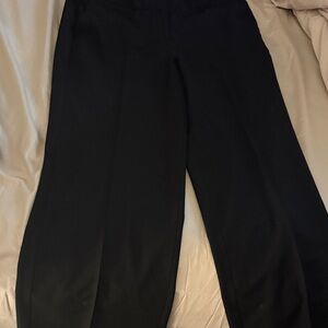 Lane Bryant Elegant Black Wide Leg Pants